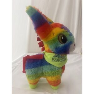 Fiesta Brand Piñata Rainbow Stuffed Little Donkey Plush 11.5" C17203X